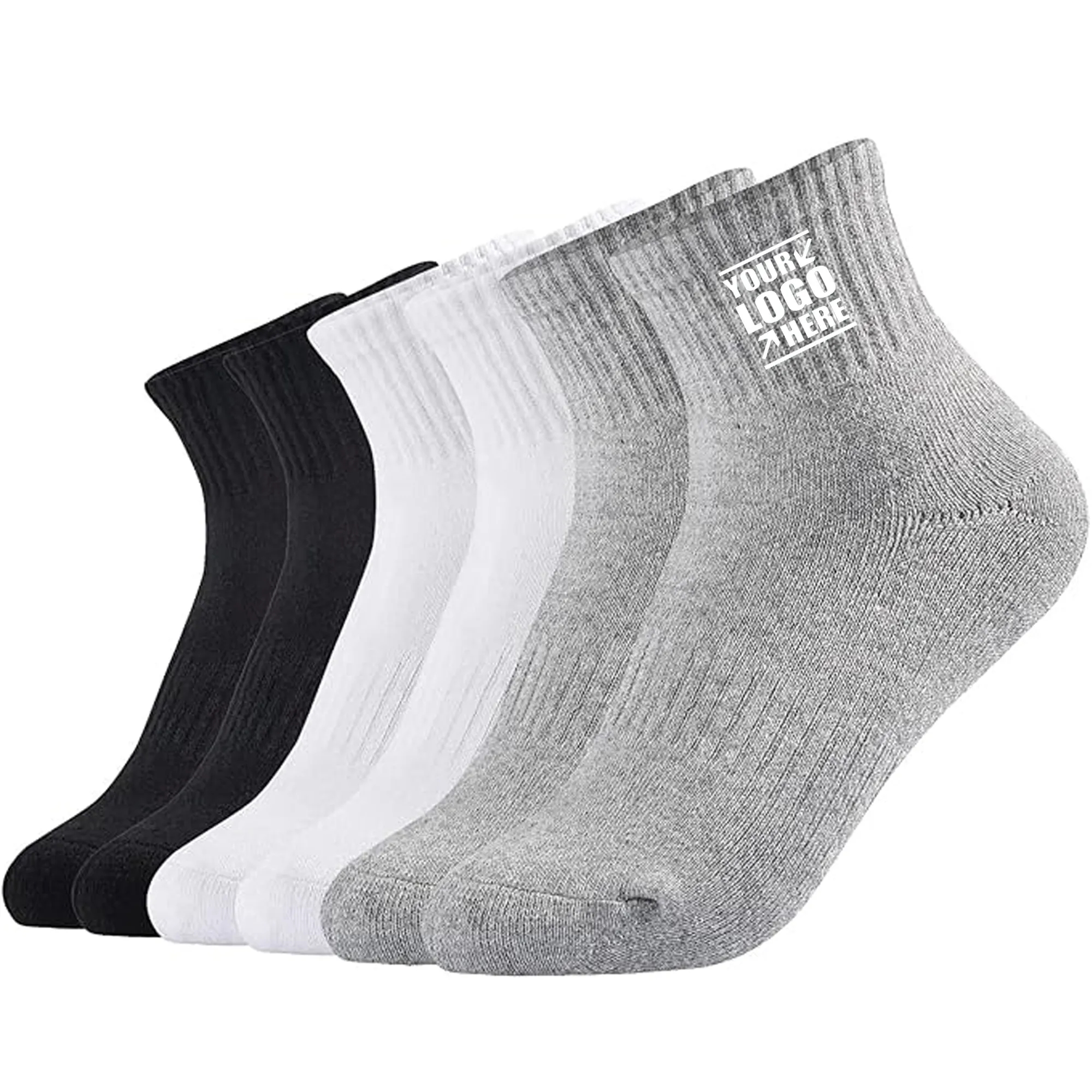 Unisex Cotton Ankle Running Socks MOQ 50 pairs 3