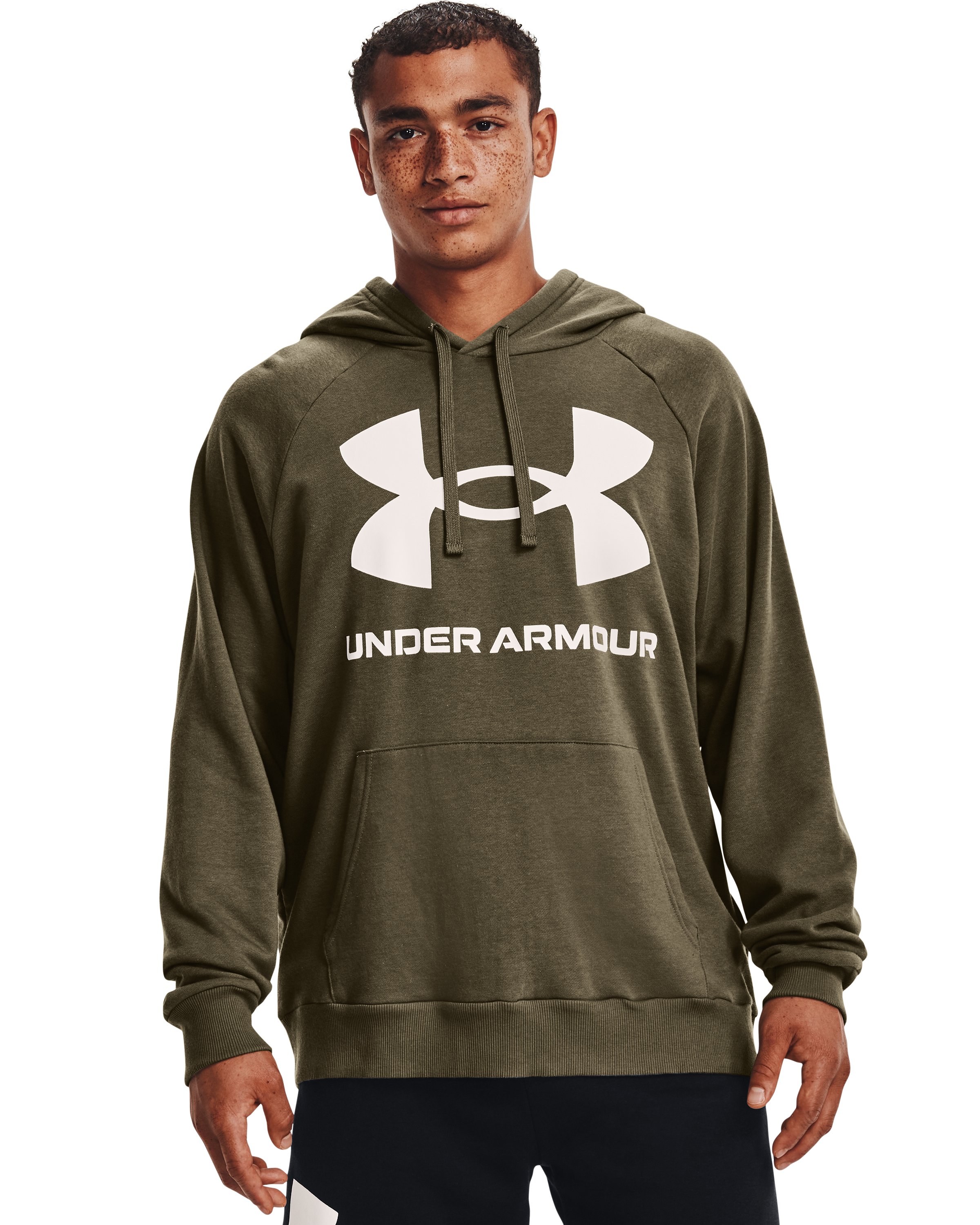 UA Rival Fleece Big Logo Men's Hoodie, custom hoodie or sweatshirt with logo imprint 31