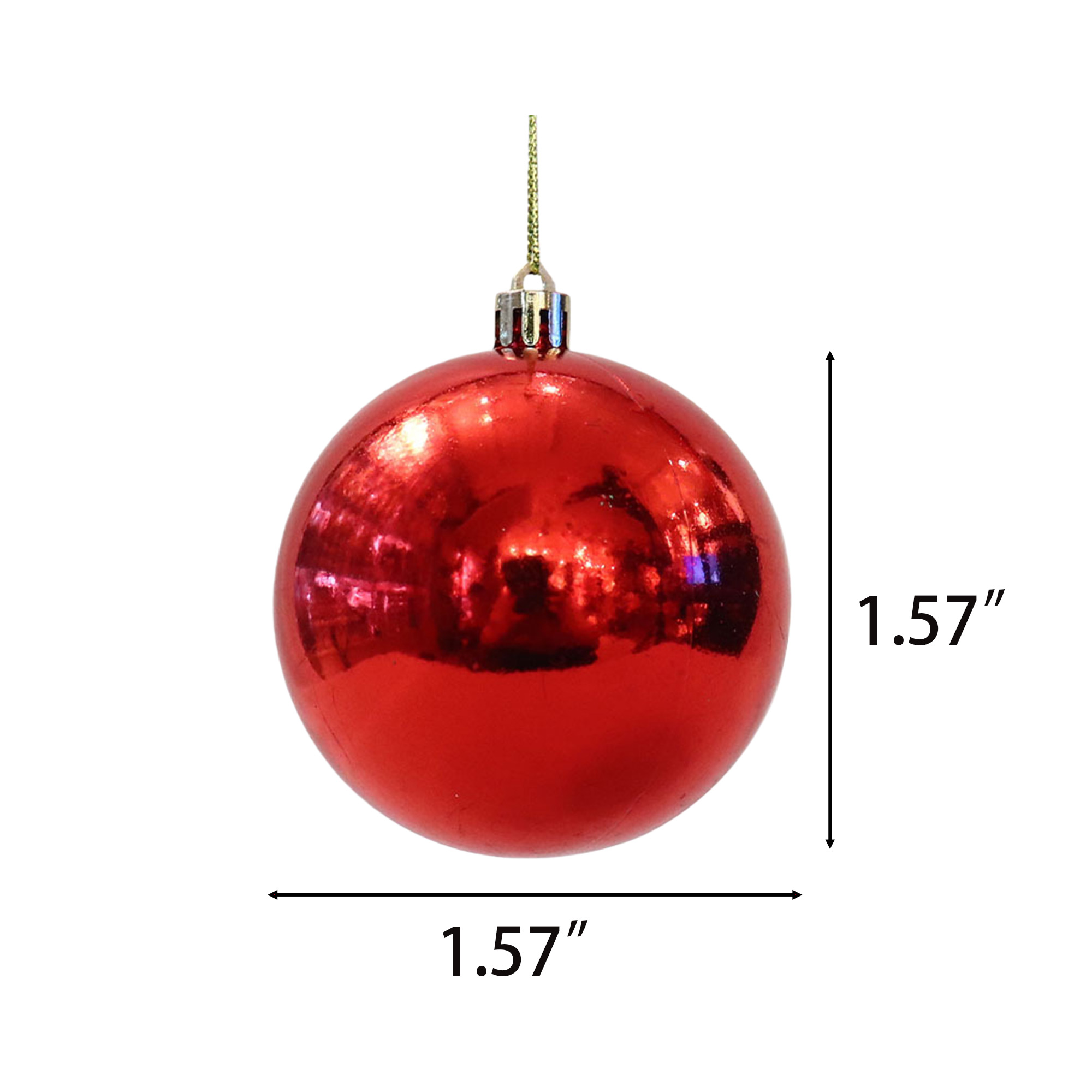 Custom Logo Christmas Ball Ornament 3