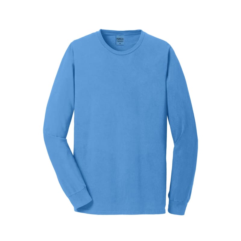 Port & Company Beach Wash Garment-Dyed Long Sleeve Tee 23
