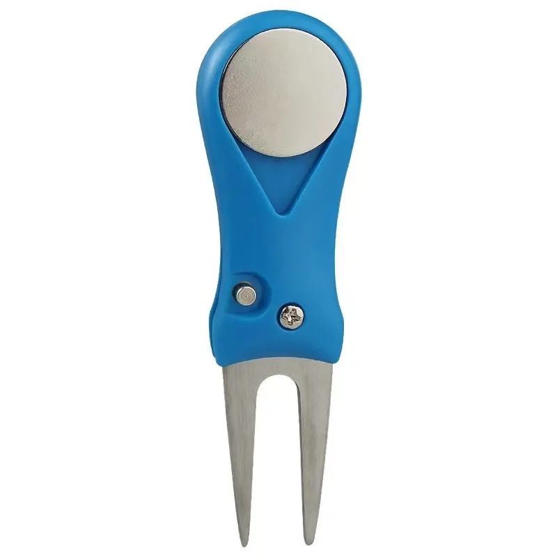 Golf Divot Repair Tool Foldable Stainless Steel Switchblade 3