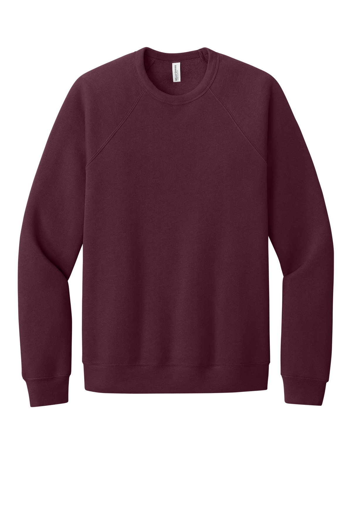 BELLA+CANVAS Unisex Sponge Fleece Raglan Sweatshirt. BC3901 37