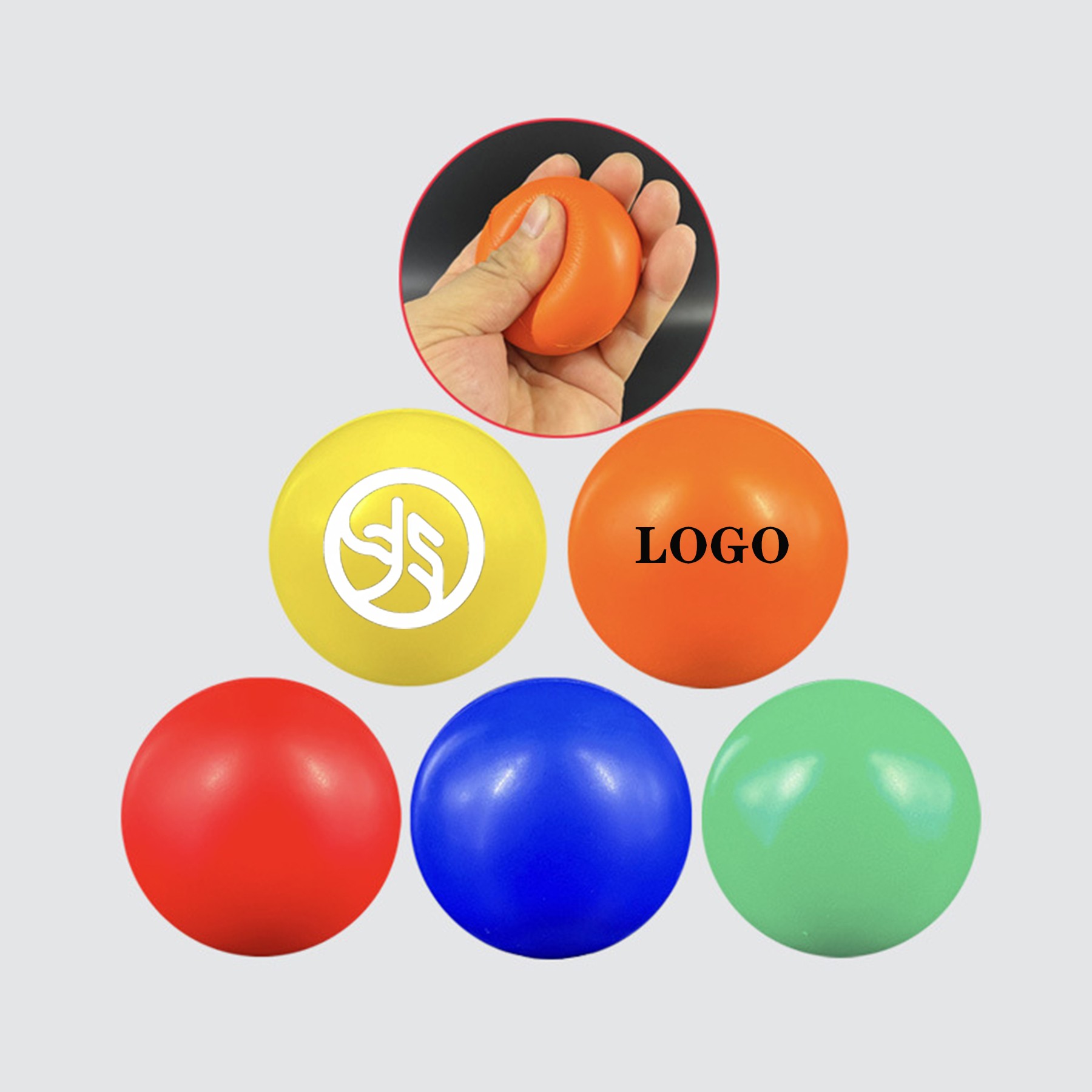 Foam Sponge Balls Stress Balls Solid Decompression Balls