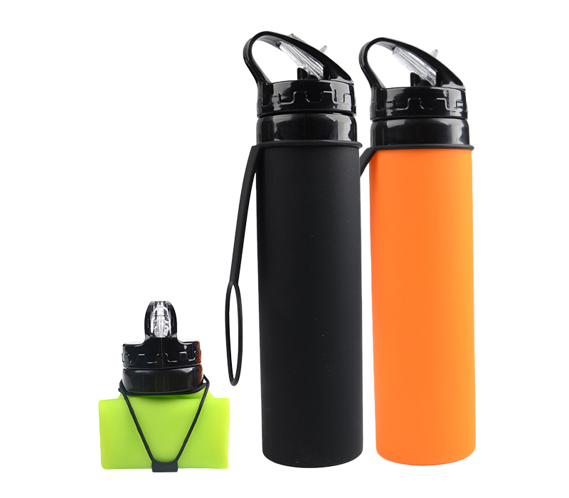 Foldable Silicone Bottle, 20 oz. 4