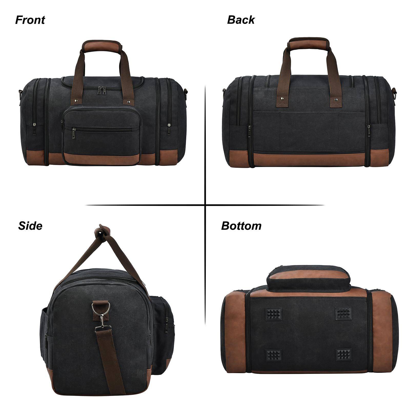 Expandable Canvas Duffle Bag 7