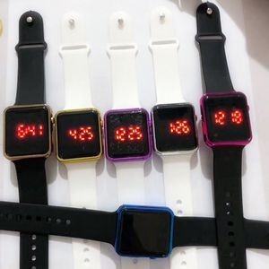Sports Watch With Digital Square Dial Adjustable Band Detachable Design 30