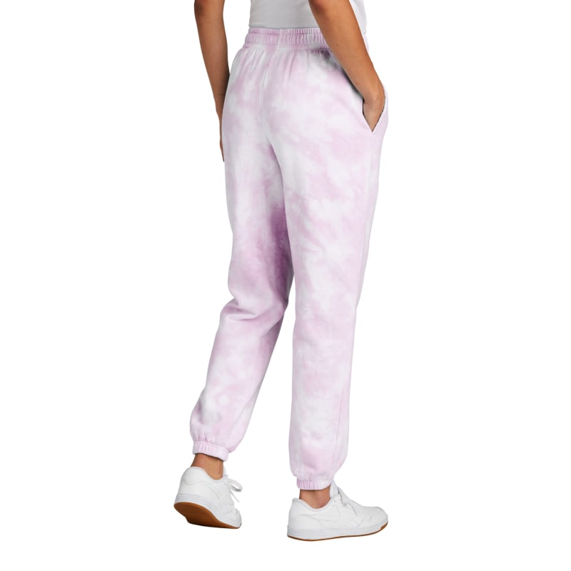Port & Company Women's Beach Wash Cloud Tie-Dye Sweatpant 7