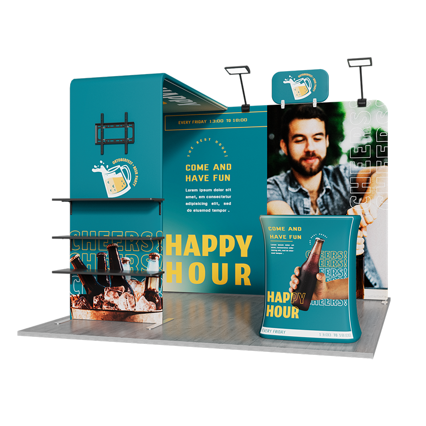 10'x10' Tradeshow Booth Kit - B Kit 3