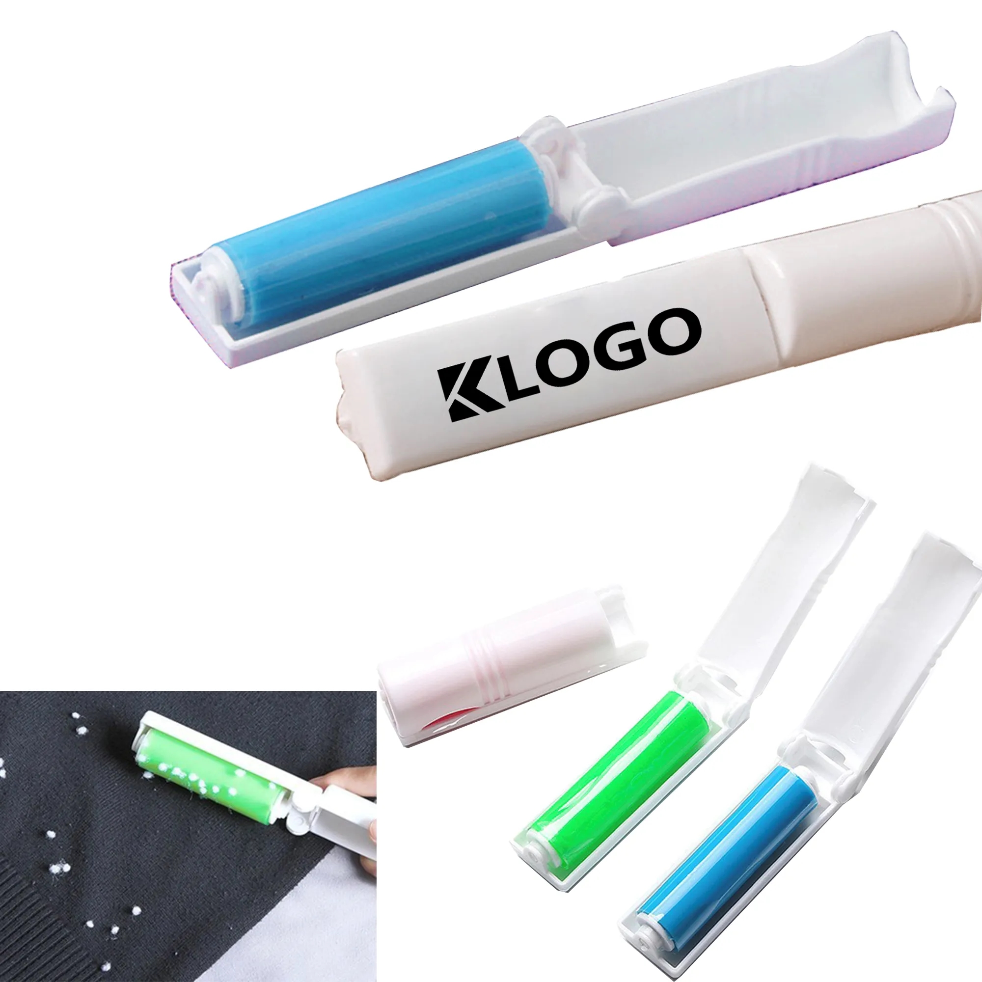 Reusable Lint Roller Folding Travel Sticky Dust Cleaner 7