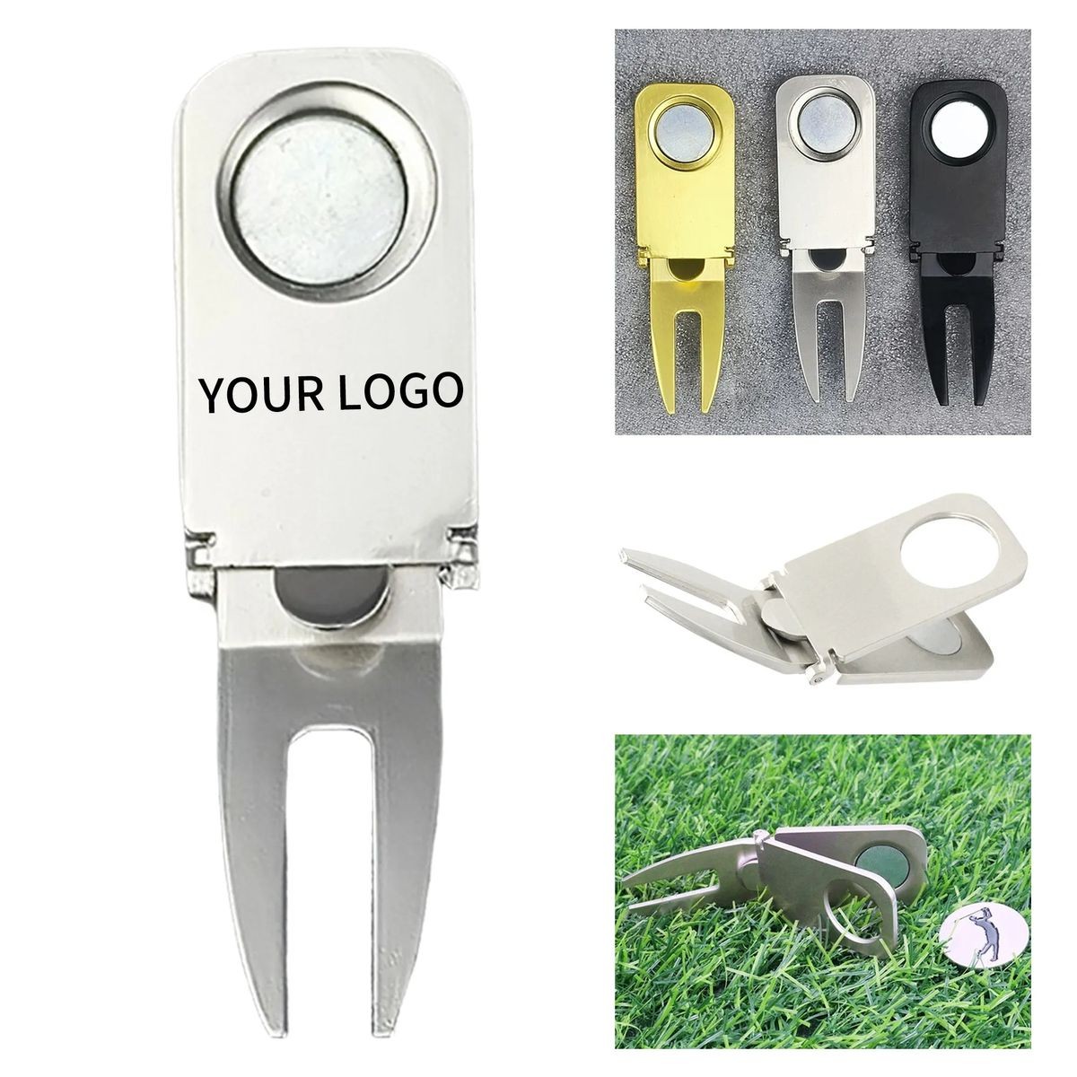 Durable Golf Divot Tool for Turf and Cigar Rest 3