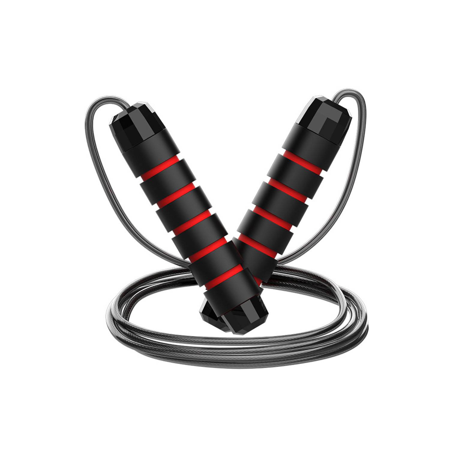 Adjustable Steel Wire Skipping Rope with Foam Handles 6