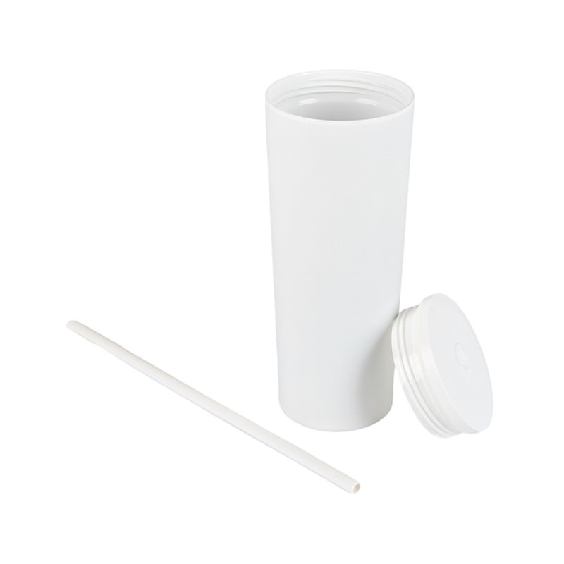 Bayard 24 oz. Double Wall Steel/PP Liner Straw Tumbler 23
