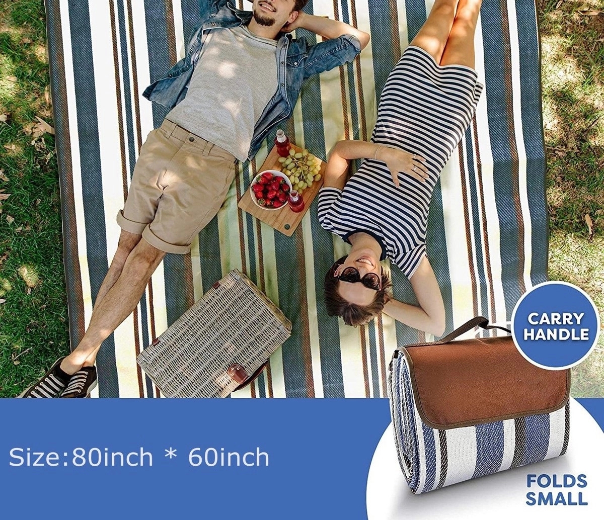 Camping Folding Picnic Blanket 6