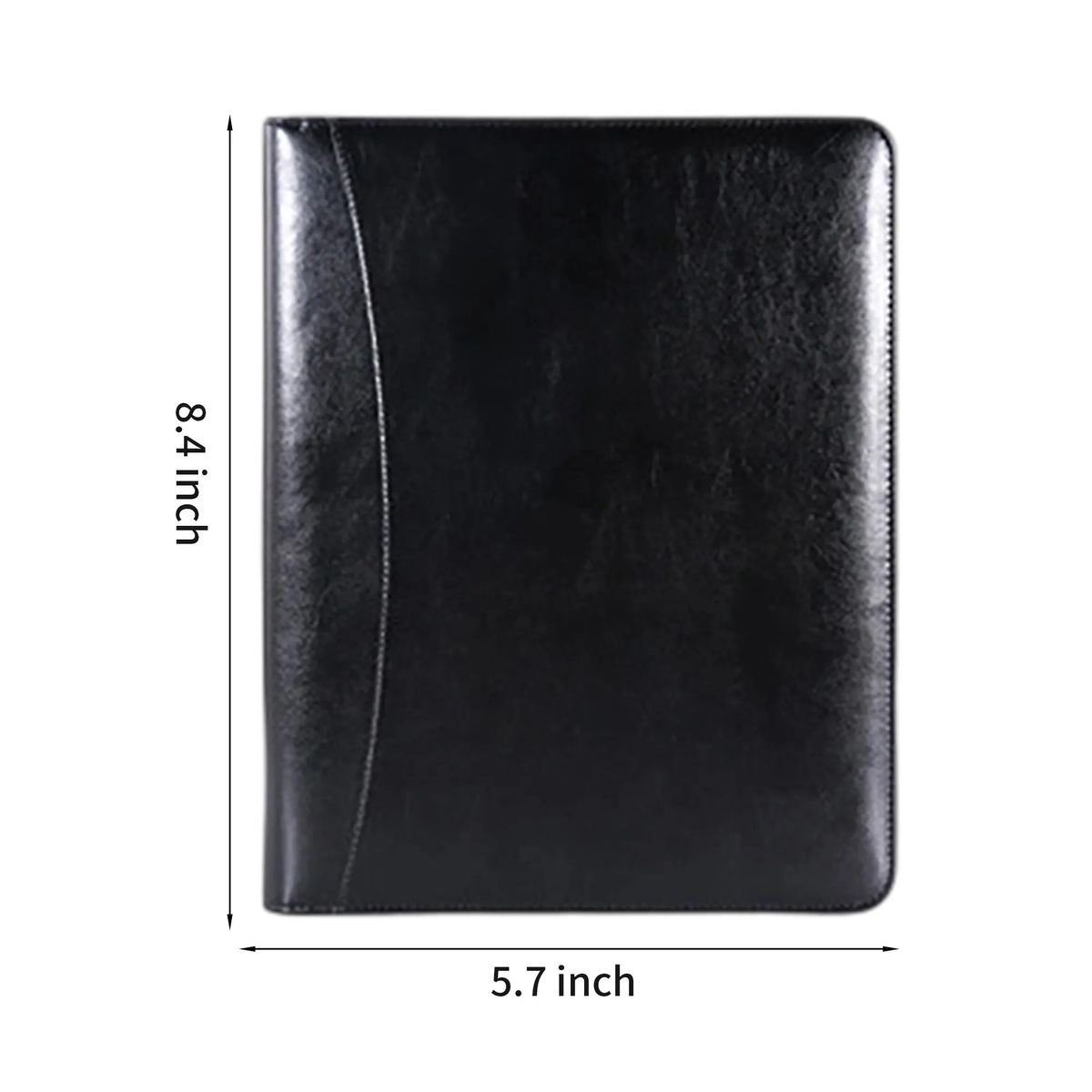 8.4 Inch Meeting Folder with Secure Closure 4