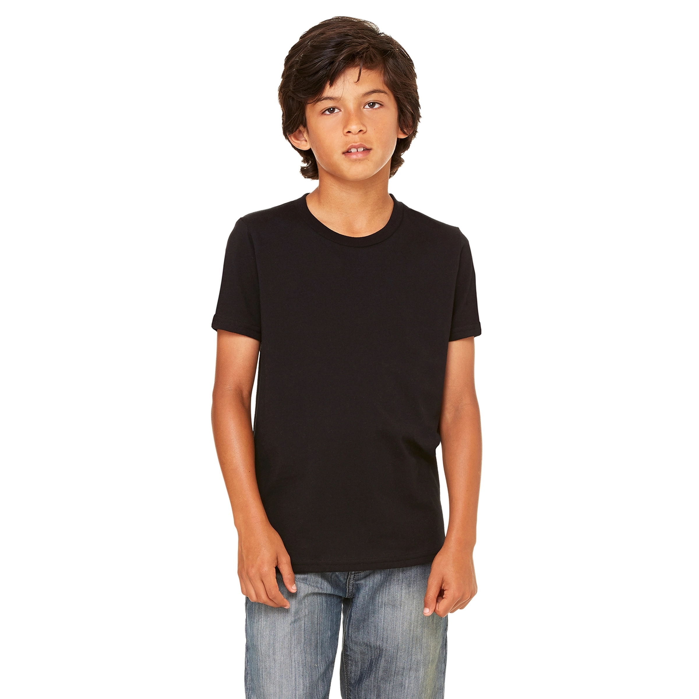 Bella + Canvas Youth Jersey Short-Sleeve T-Shirt 12