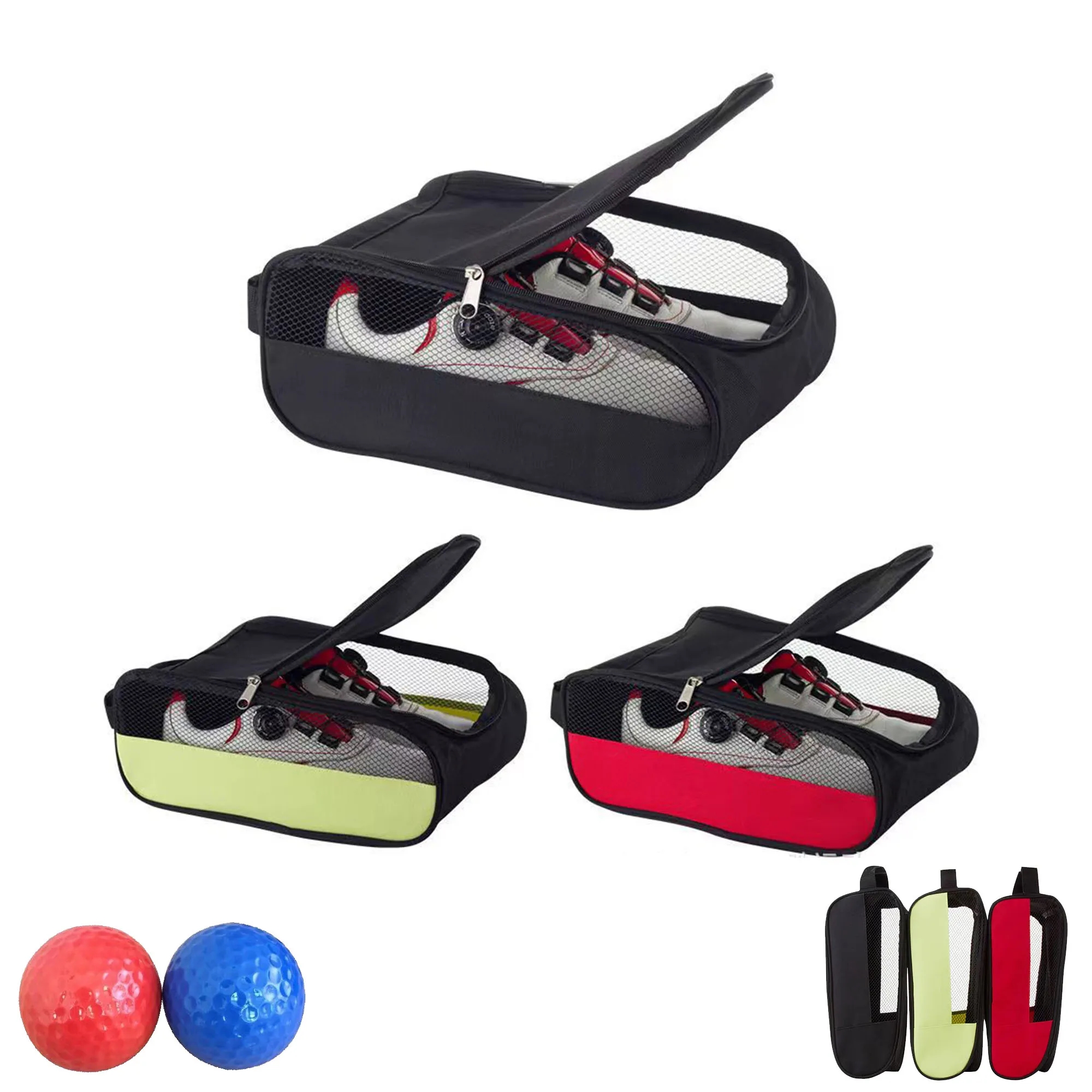 Zippered Golf Shoe Bag