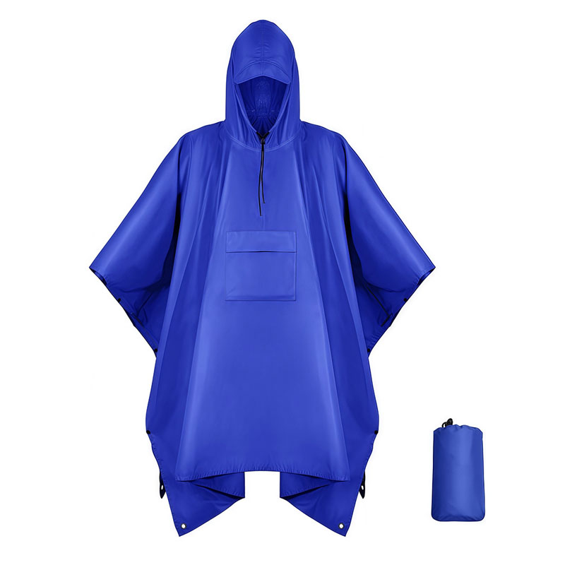 Multi-functional 3-in-1 Sleeved Poncho In Pouch 5