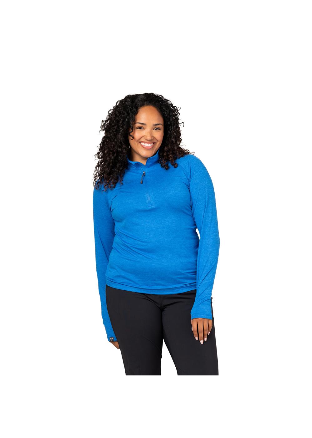 Storm Creek Women's Pacesetter Super Soft Lightweight Quarter Zip 54