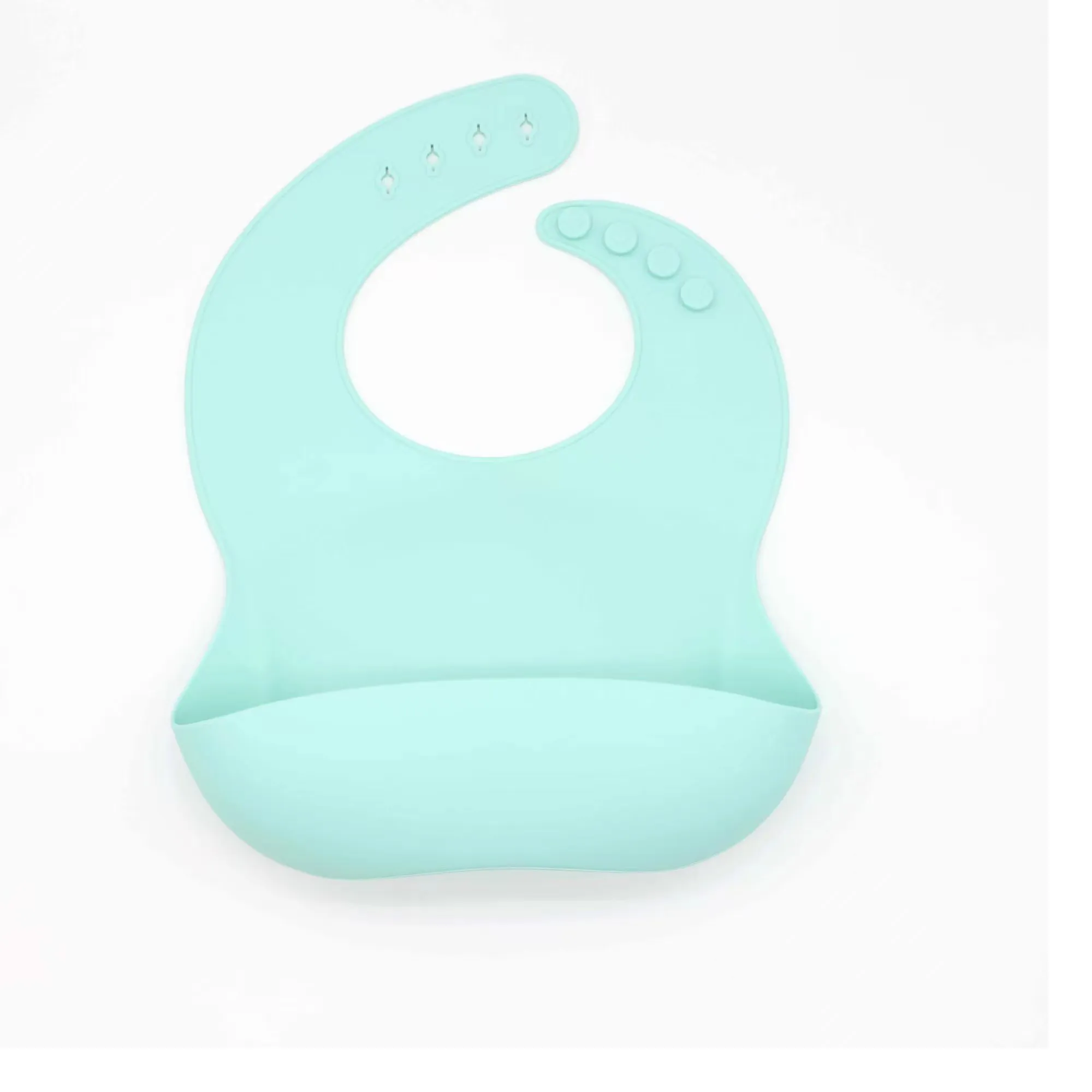 Waterproof Silicone Easily Wipes Clean Baby Bib Customize 22