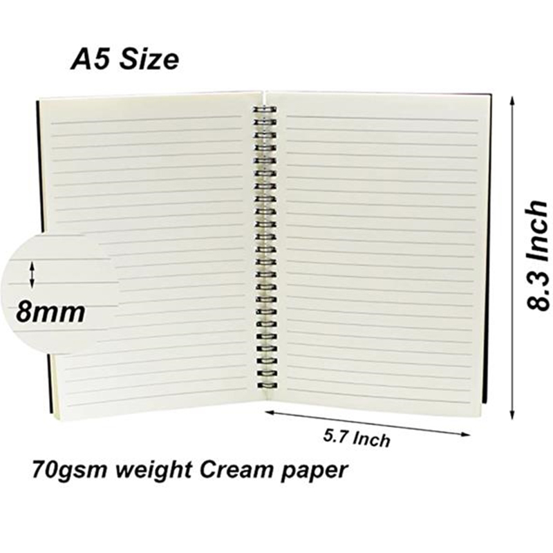 A5 Size Kraft Paper Hardcover 3