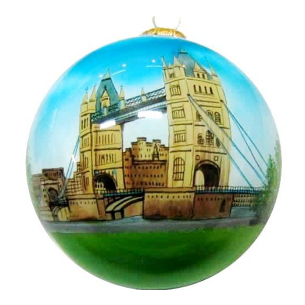 Hand Drawing Glass Christmas Ball 4