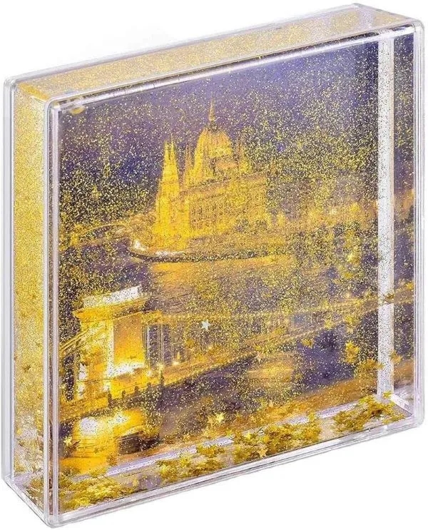 Plastic Snow Globe with Photo Insert 5
