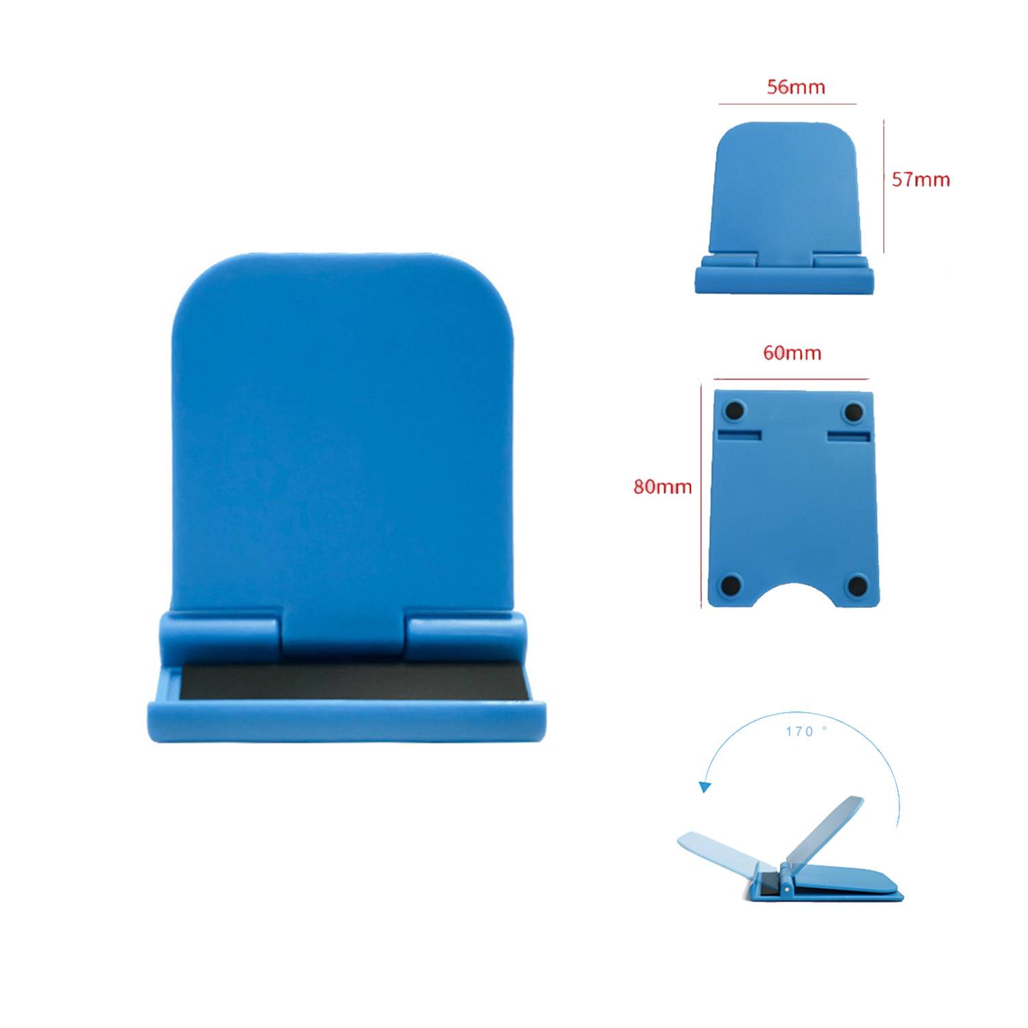 Foldable Plastic Adjustable Phone Stand 9