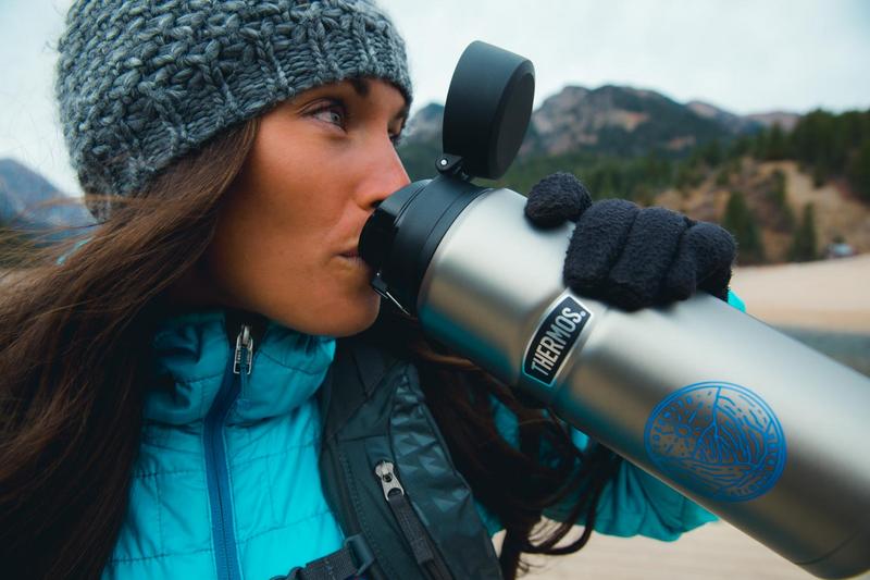24 oz. Thermos® Stainless King™ Stainless Steel Direct Drink Bottle 34