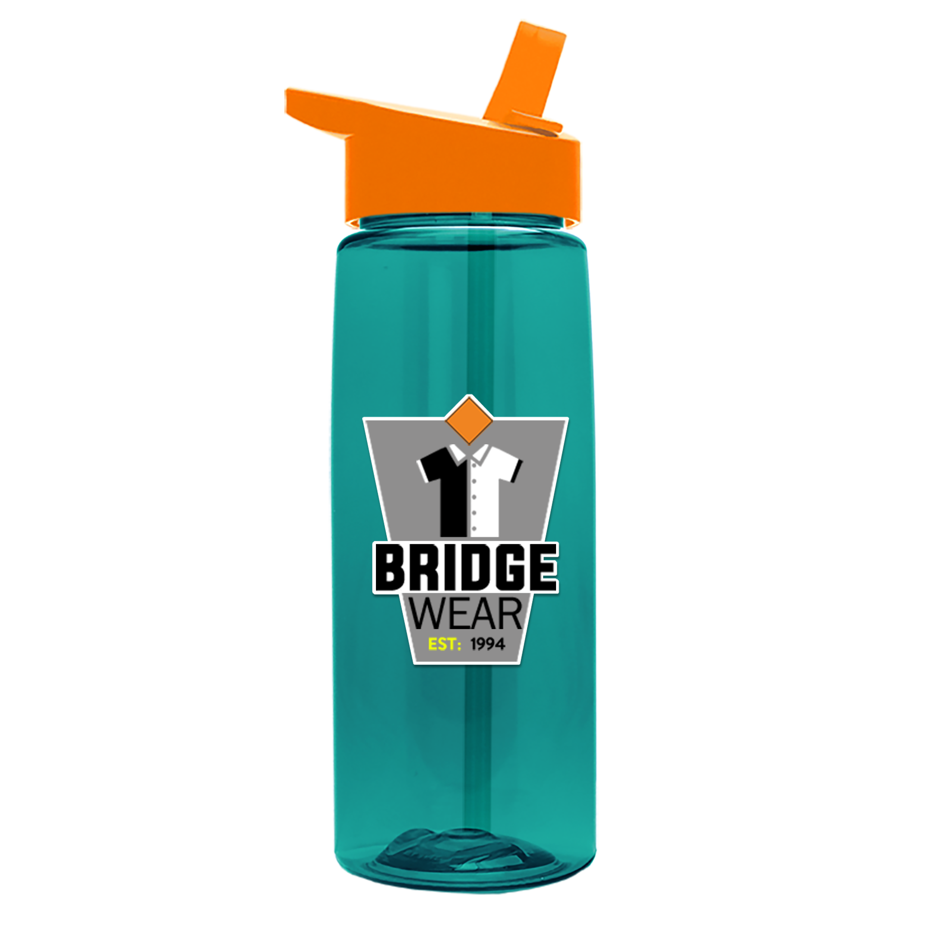 Garyline® Flair Tritan® Bottle with Flip-Straw Lid - 26 oz. 789