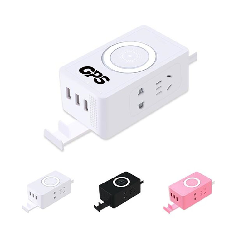 Multi-Function Wireless Charger Cube Socket 1
