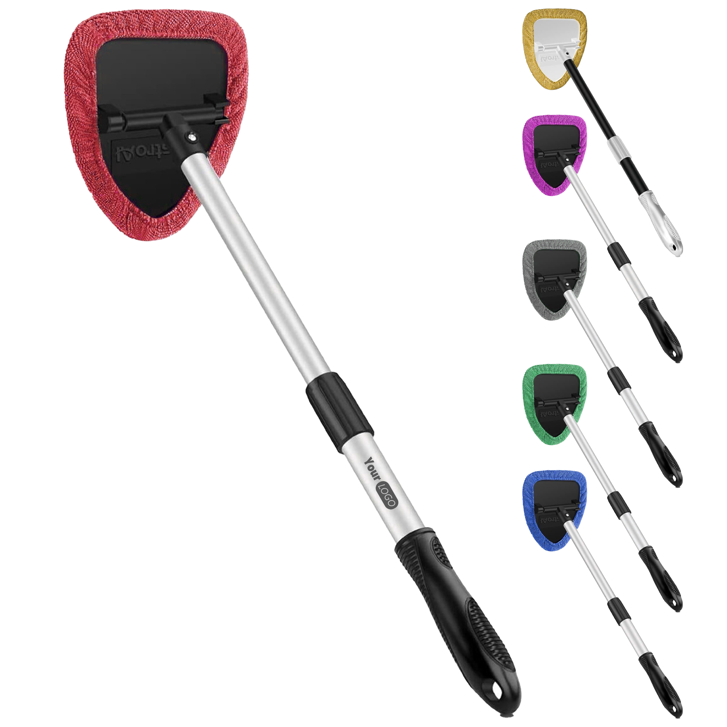 High-Quality Microfiber Material Multi-Color Microfiber Windshield Cleaner With Ergonomic Handle 1