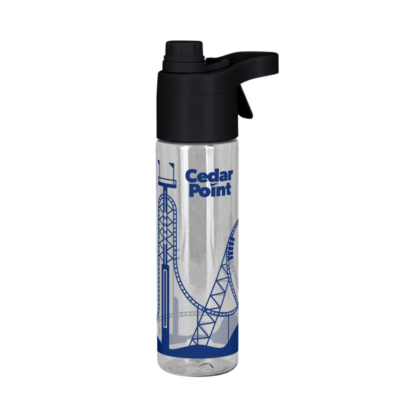 Spritzer 20 oz rPET Spray Water Bottle 86