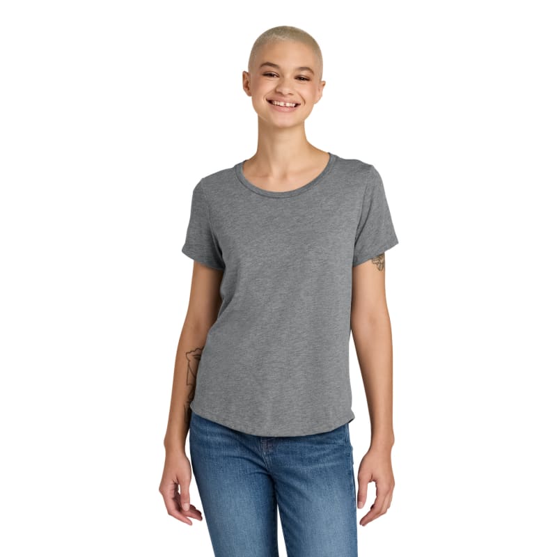AllMade Women's Relaxed Tri-Blend Scoop Neck Tee 58