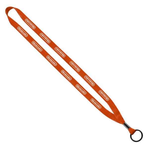 1/2" Polyester Lanyard with Metal Crimp & Split-Ring 8
