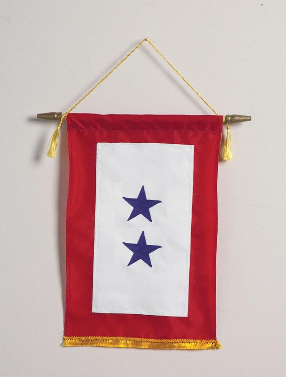 Blue Star Banner - Two Stars 2