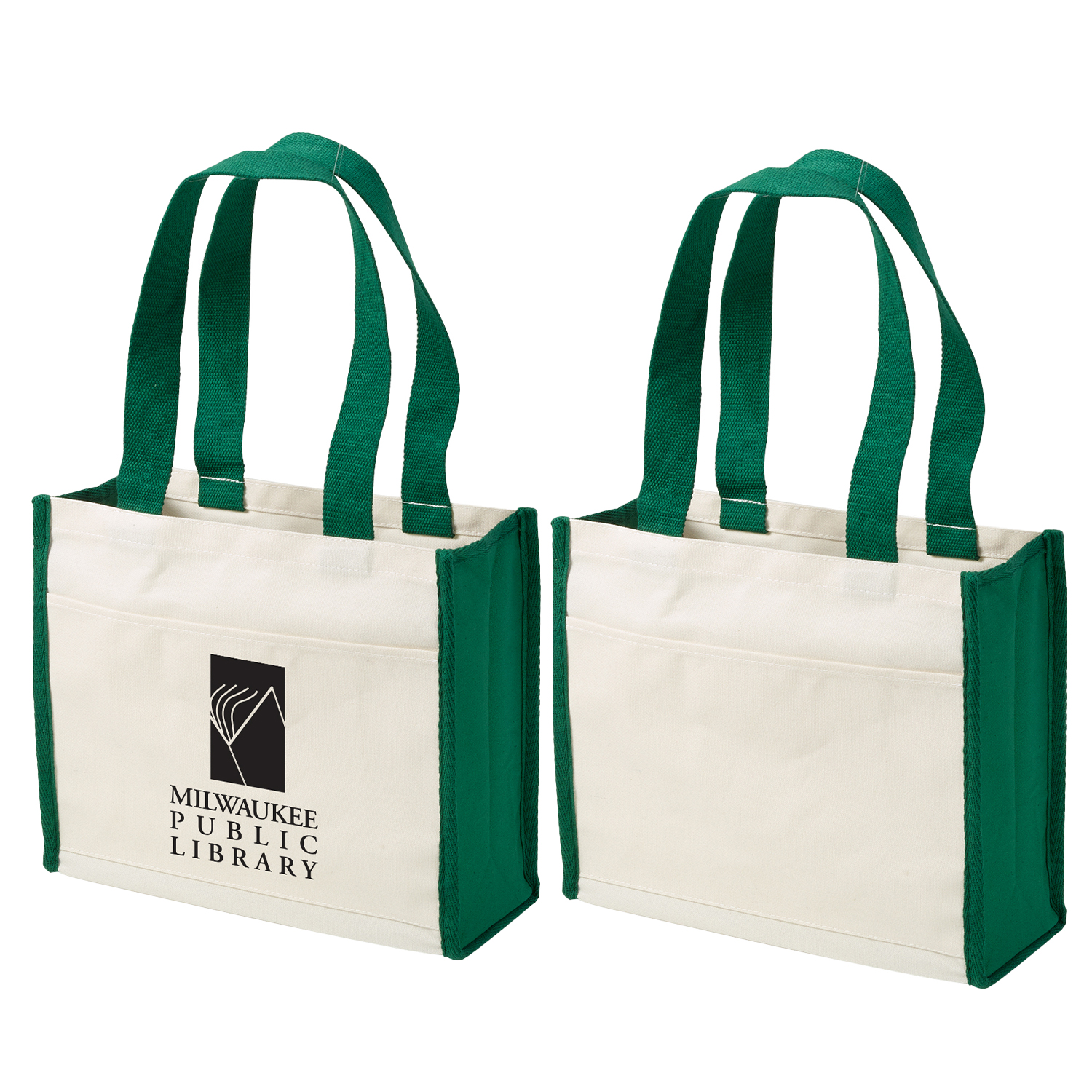 14 oz. Cotton Canvas Large Tote Bag 2