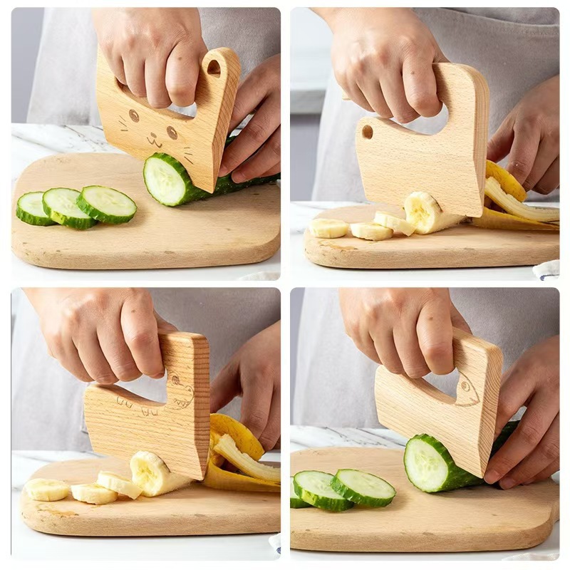 Wooden Children Knife 3