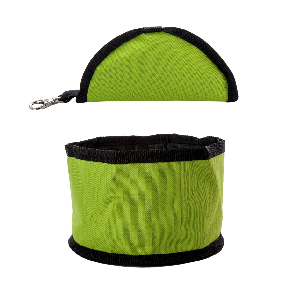 600D Poly Folding Pet Travel Bowl w/hook 10