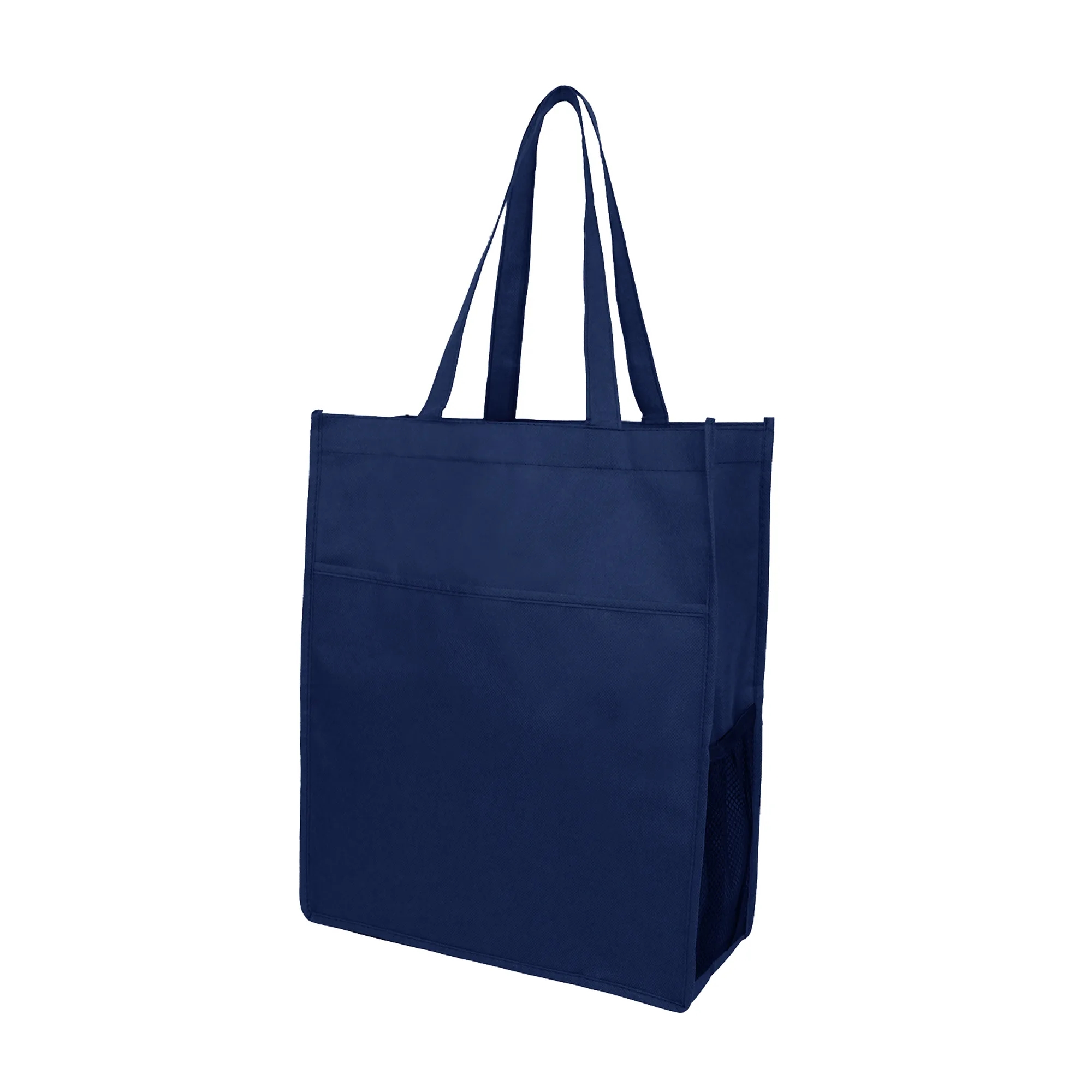 ECO Friendly Pocket Shopper Tote, custom tote bag with logo imprint 2