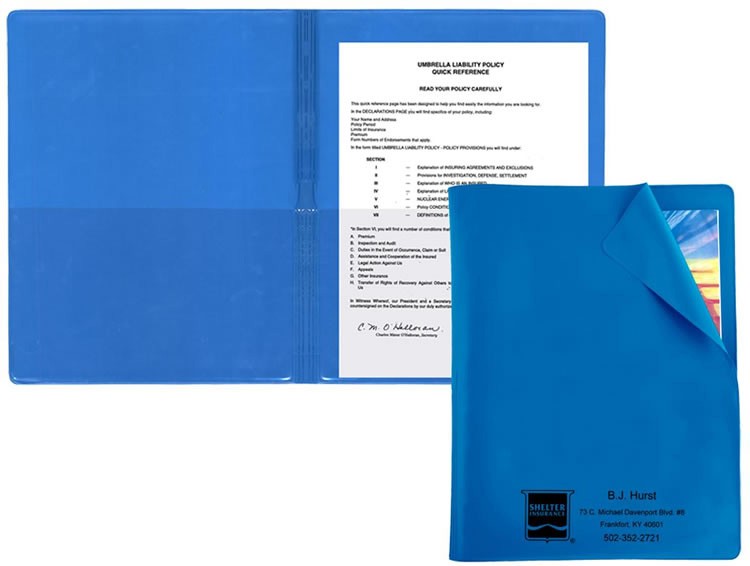 Flexible Cover Presentation Folder 14