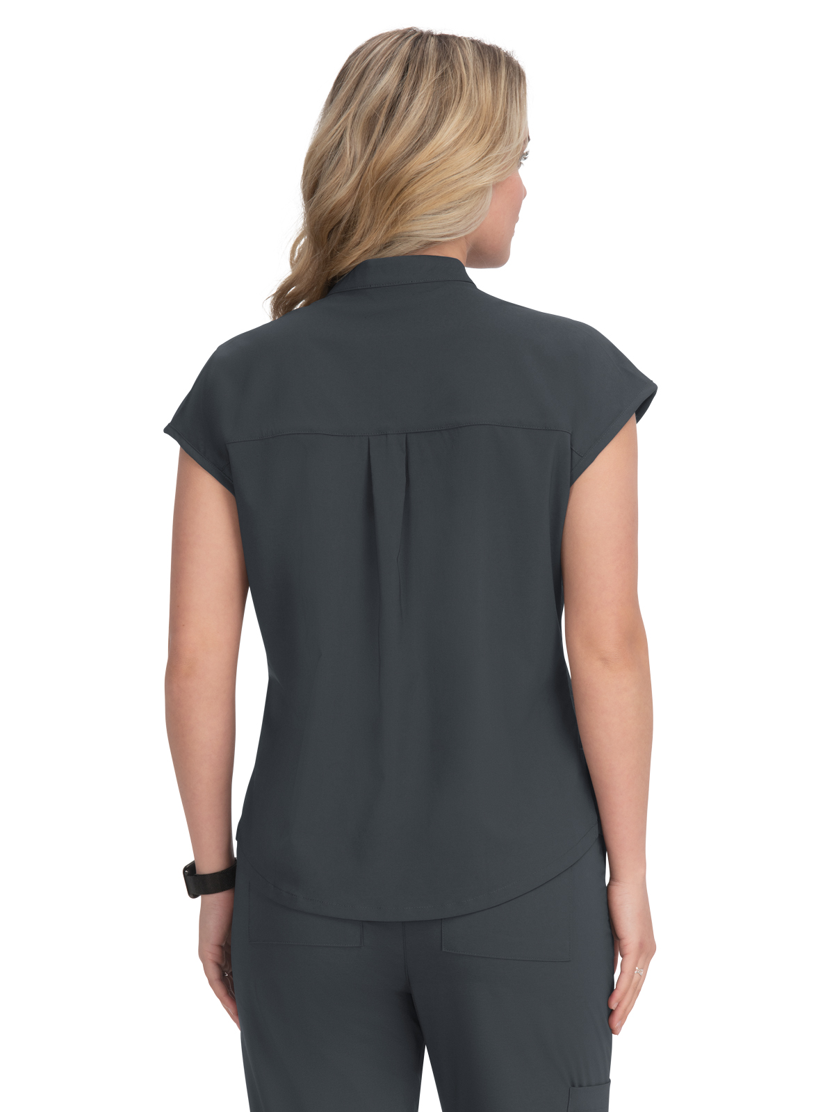 koi - Basics - Women's One-Pocket Stretch Tuck-In Ari Top 19