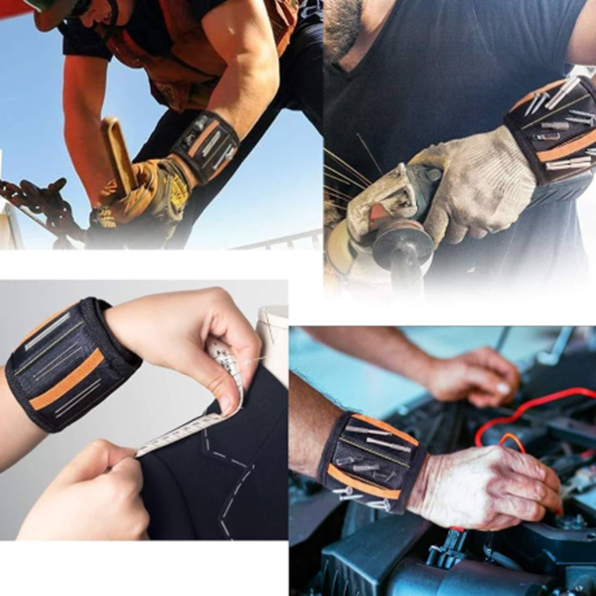 Magnetic Wristband Tool Holder for DIY Projects 4