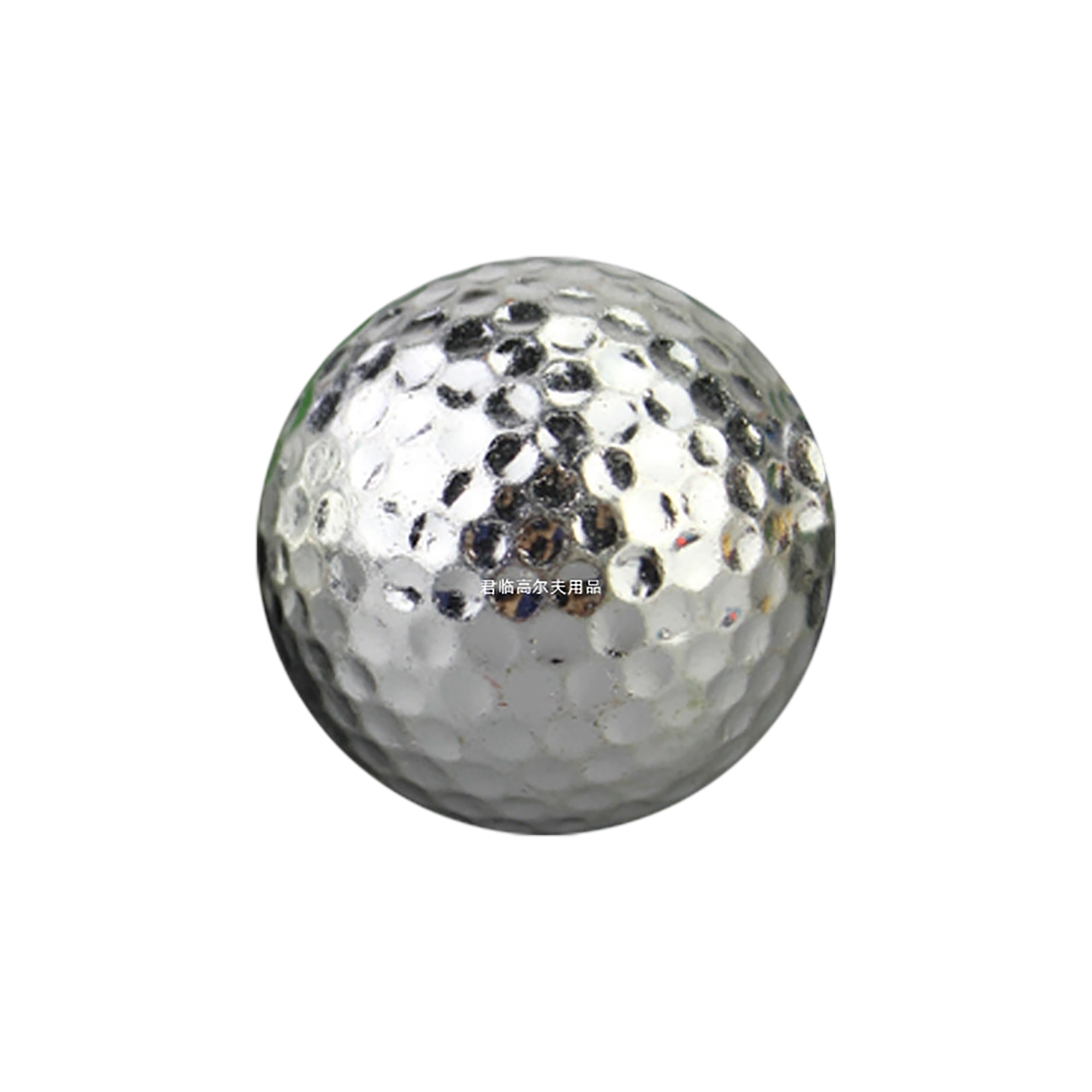 Electroplated Synthetic Rubber Golf Ball For Tournament Gift 8