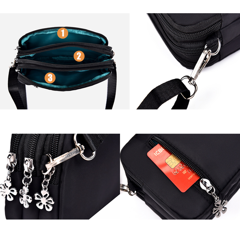 Crossbody Bag Oxford Cloth Mobile Phone Bag 7