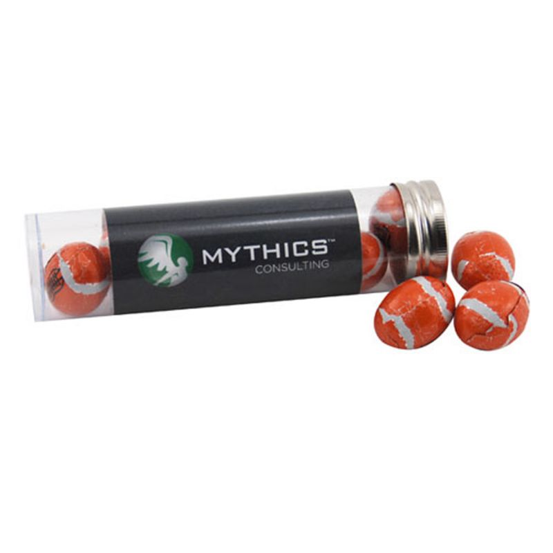 Tube with Chocolate Footballs 1