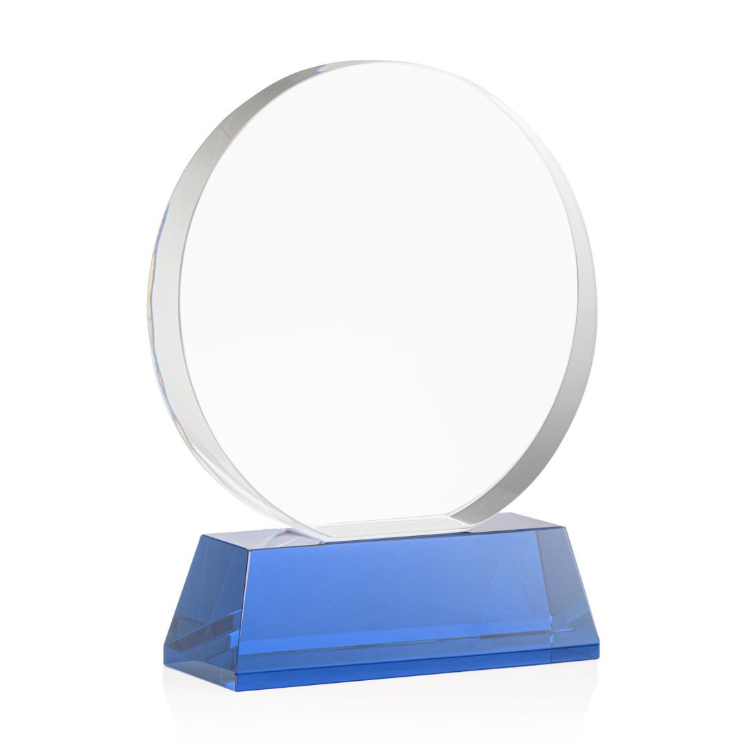 Glenwood Vividprint™ Award on Base - Blue 4