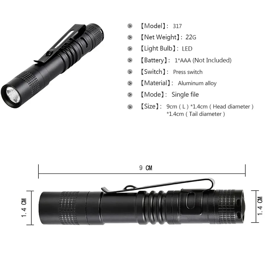 Pocket Tactical Flashlights 7