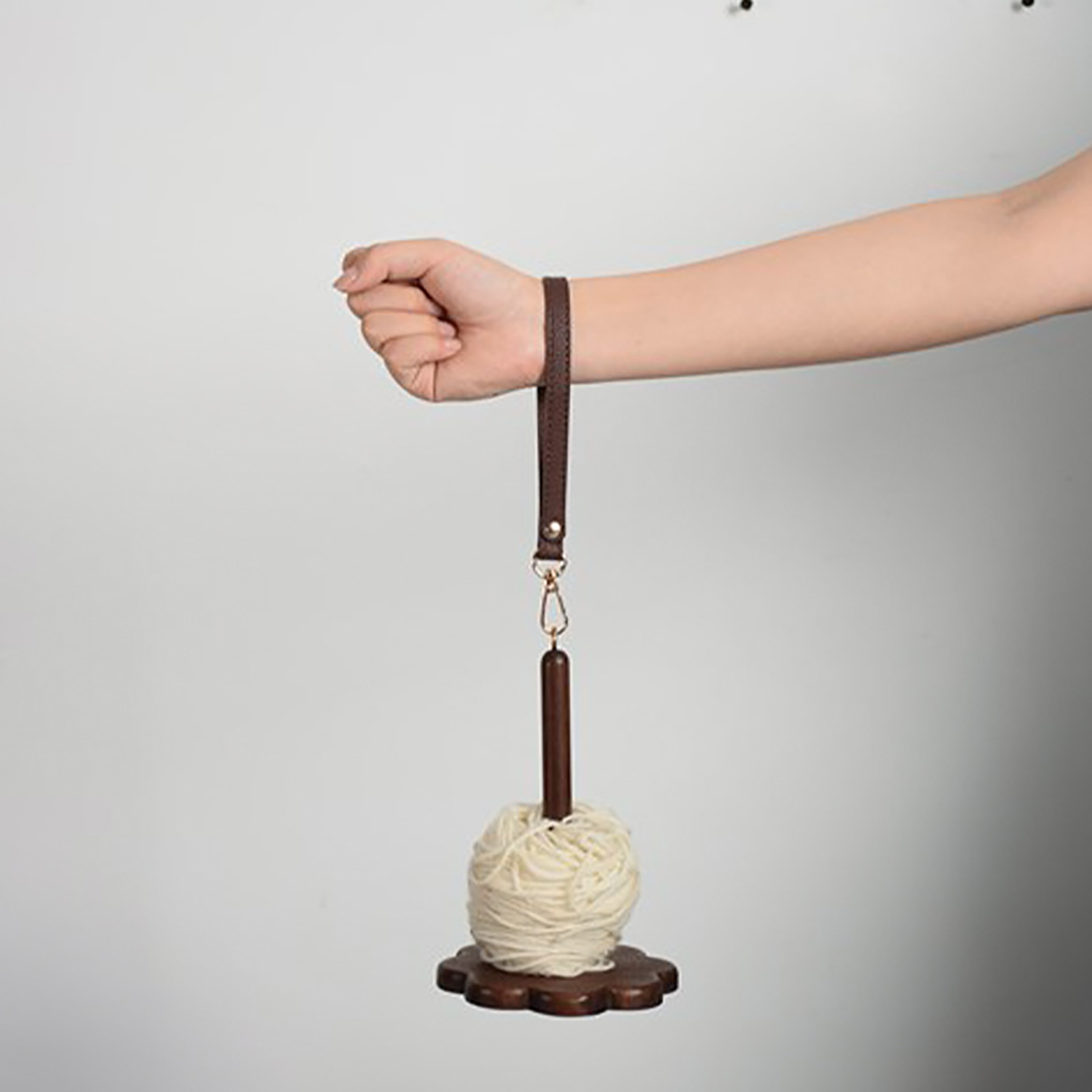 Wooden Spool Rack 5
