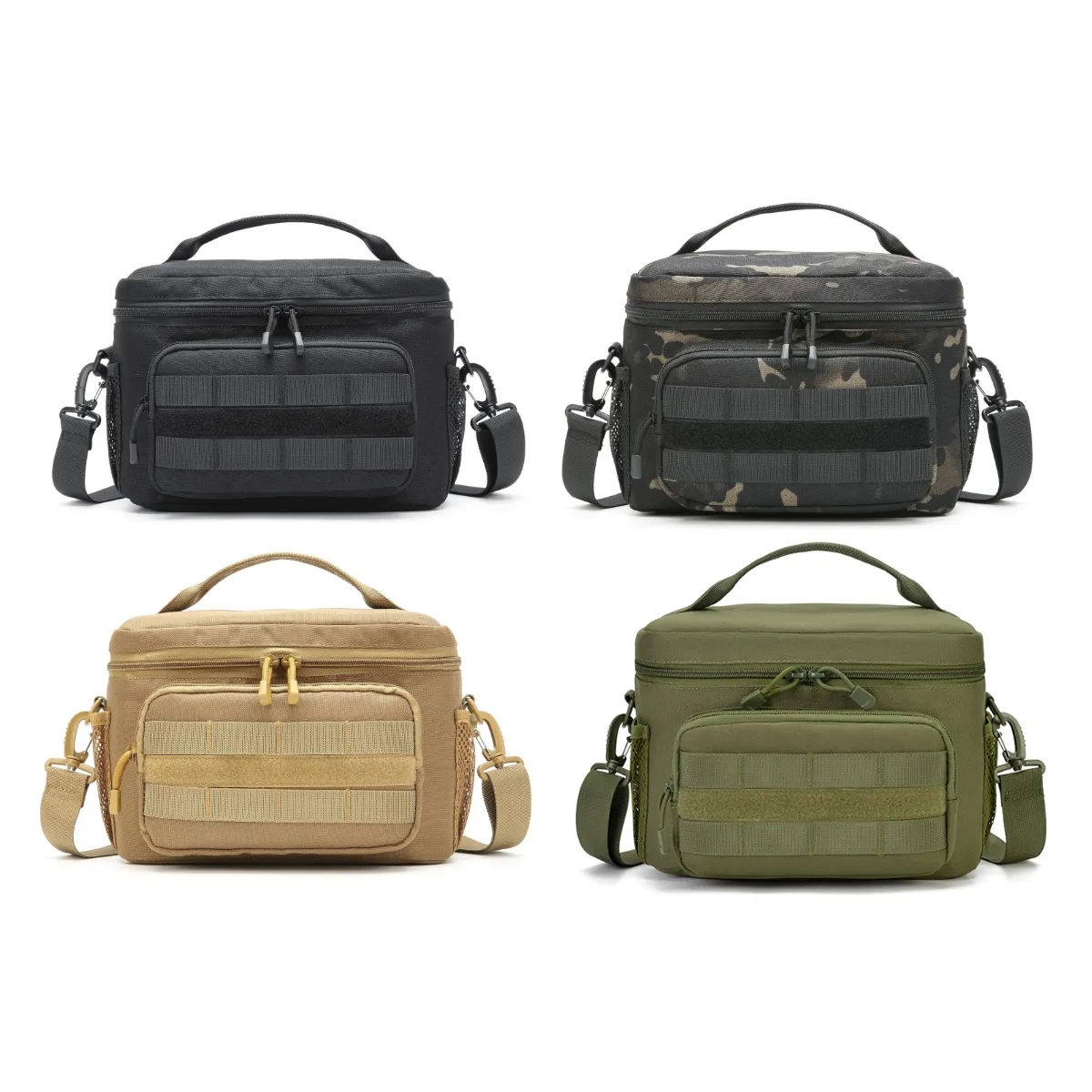 Tactical MOLLE Camouflage Insulated Lunch Cooler Bag 1