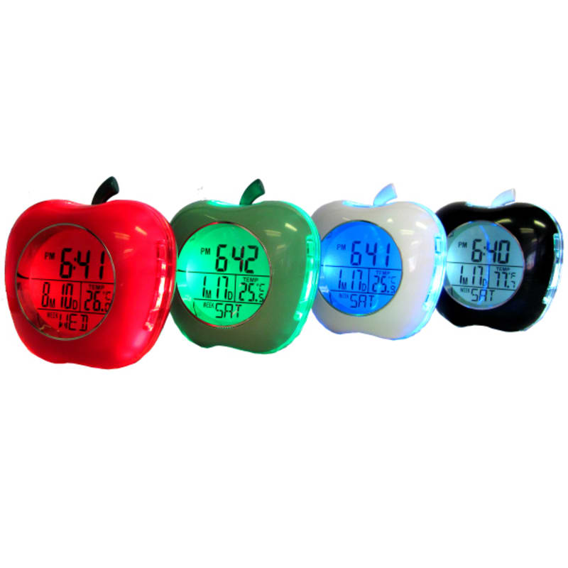 Apple Shaped Talking Alarm Clock 1